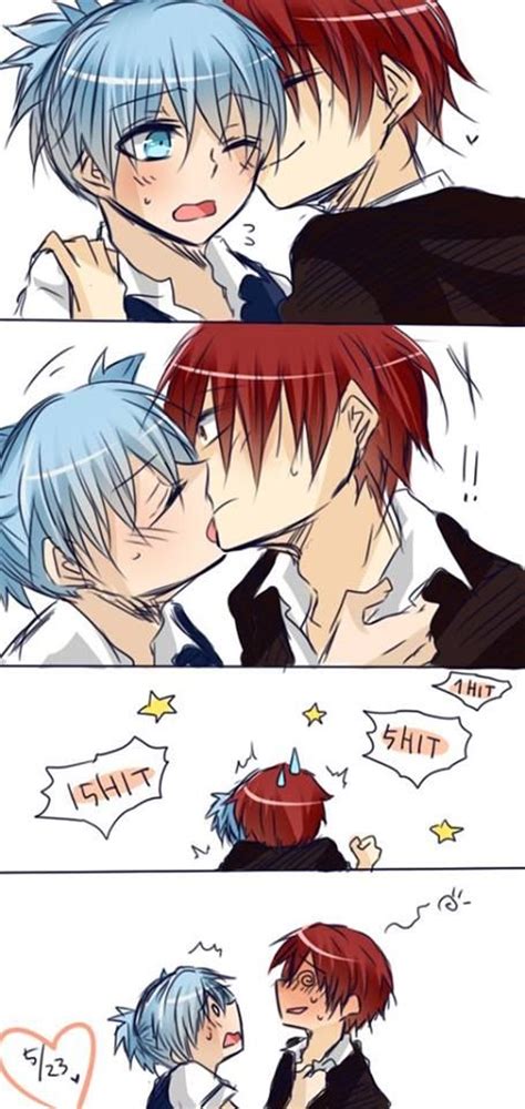 assassination classroom karma and nagisa|karma x nagisa fanfiction.